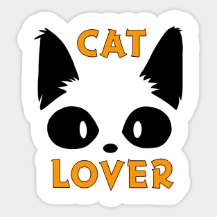 Cute Cat Lover Sticker